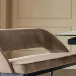Modern Velvet Accent Chair