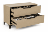 Metal Shoe Racks Brown - Image 2